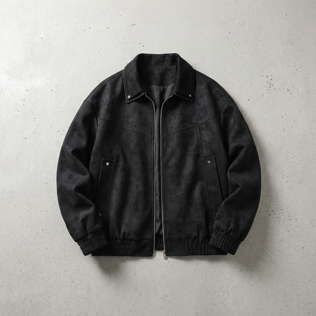 Men's Leather Jacket - Classic Casual Motorcycle Style