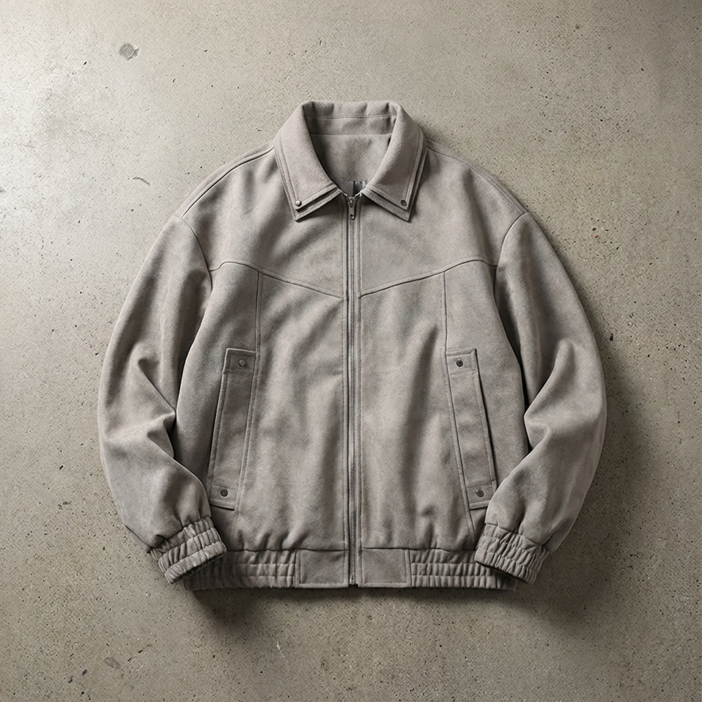 Men's Leather Jacket - Classic Casual Motorcycle Style
