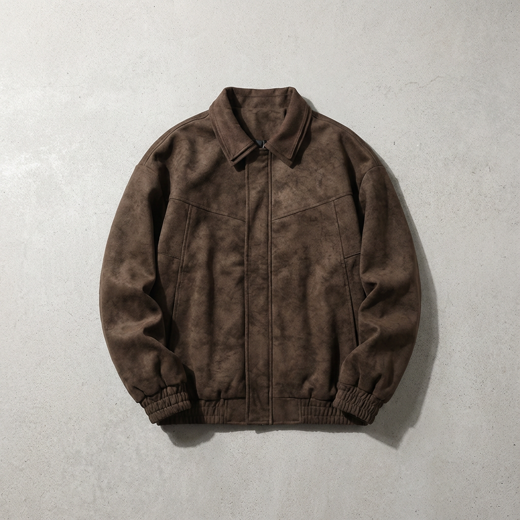 Men's Leather Jacket - Classic Casual Motorcycle Style