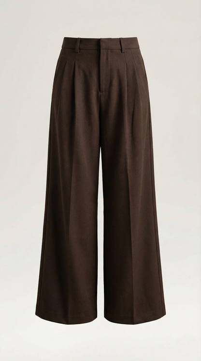 Roselith | Women's Versatile Sleek Wide-Leg Trousers for Daily Style
