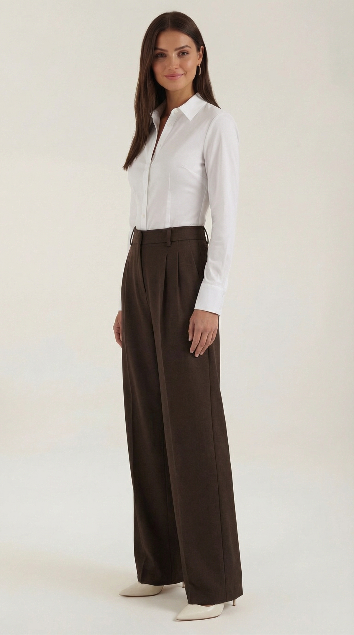 Roselith | Women's Versatile Sleek Wide-Leg Trousers for Daily Style