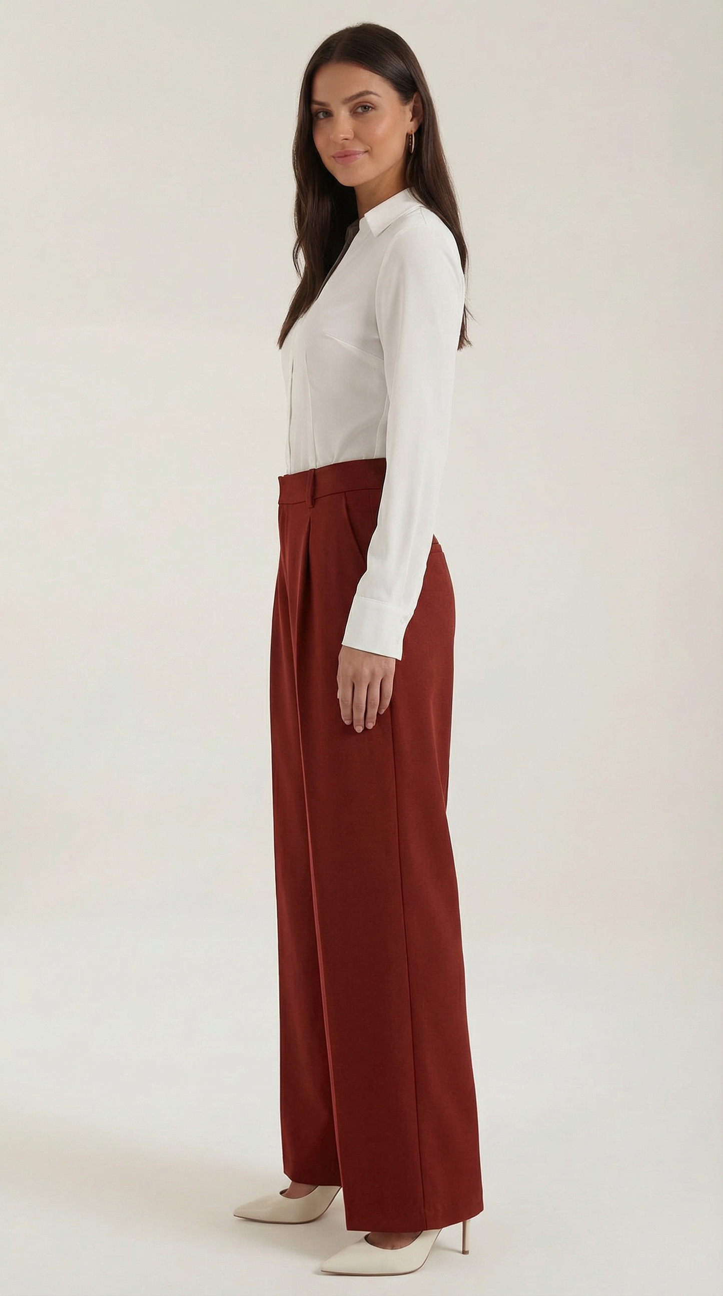 Roselith | Women's Versatile Sleek Wide-Leg Trousers for Daily Style