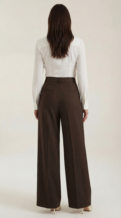 Roselith | Women's Versatile Sleek Wide-Leg Trousers for Daily Style