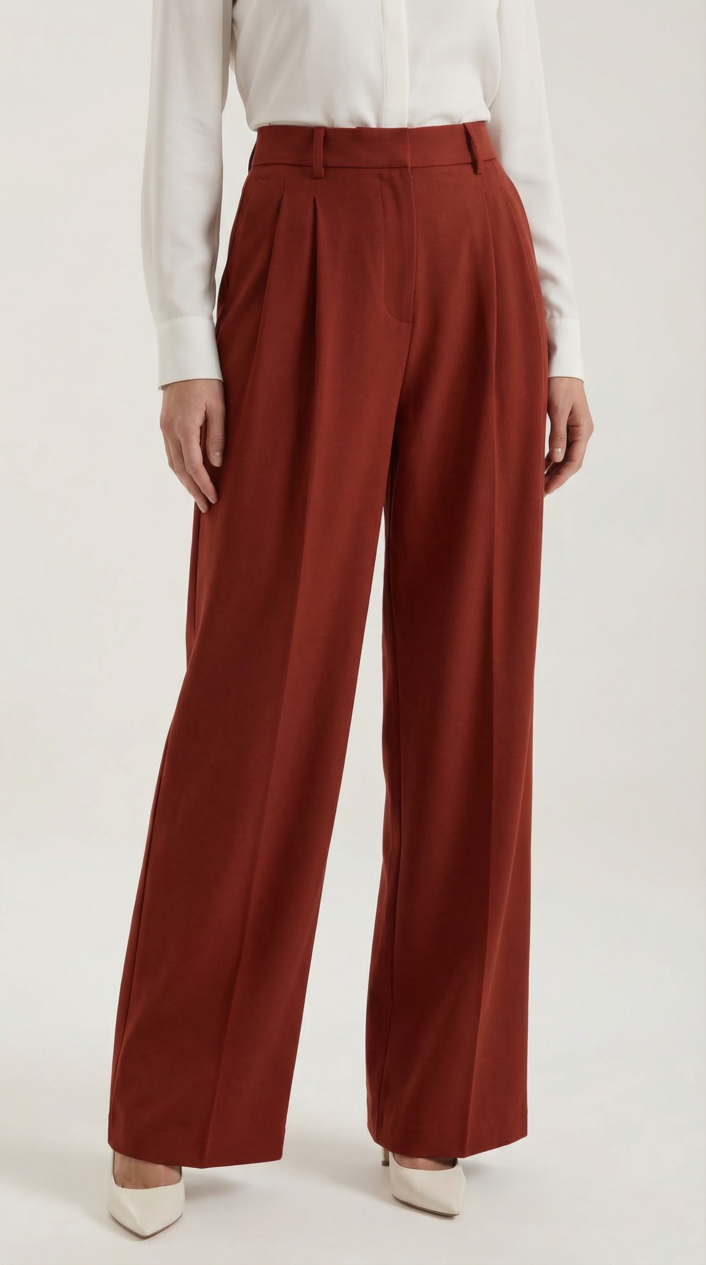 Roselith | Women's Versatile Sleek Wide-Leg Trousers for Daily Style