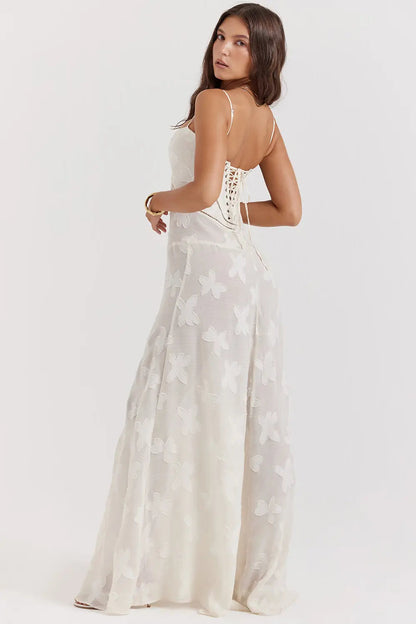 Noryn | Elegant Open Back Dress Women Summer Fashion Style