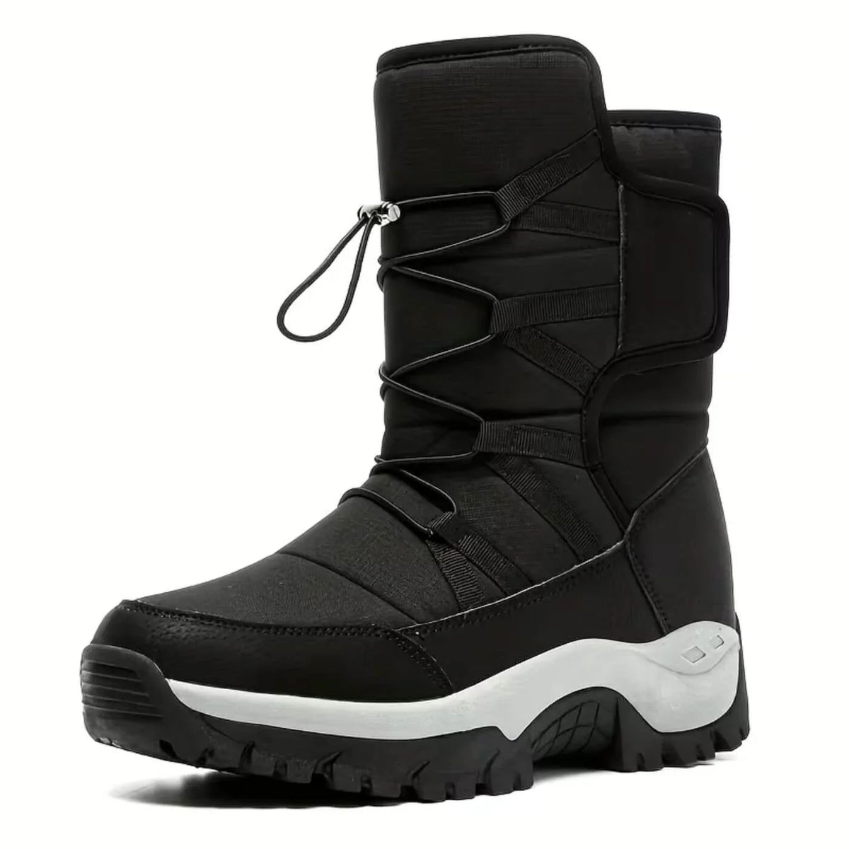 Women's Snow Boots Waterproof Lace-Up Winter