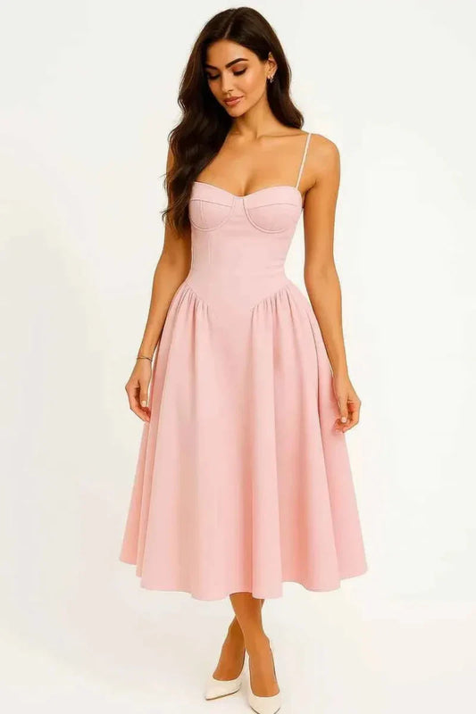 Leah | Fitted Corset Dress Summer with Chic Body-Flattering Fit