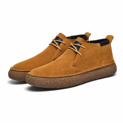 Men's Suede Loafers - Casual Slip On Shoes