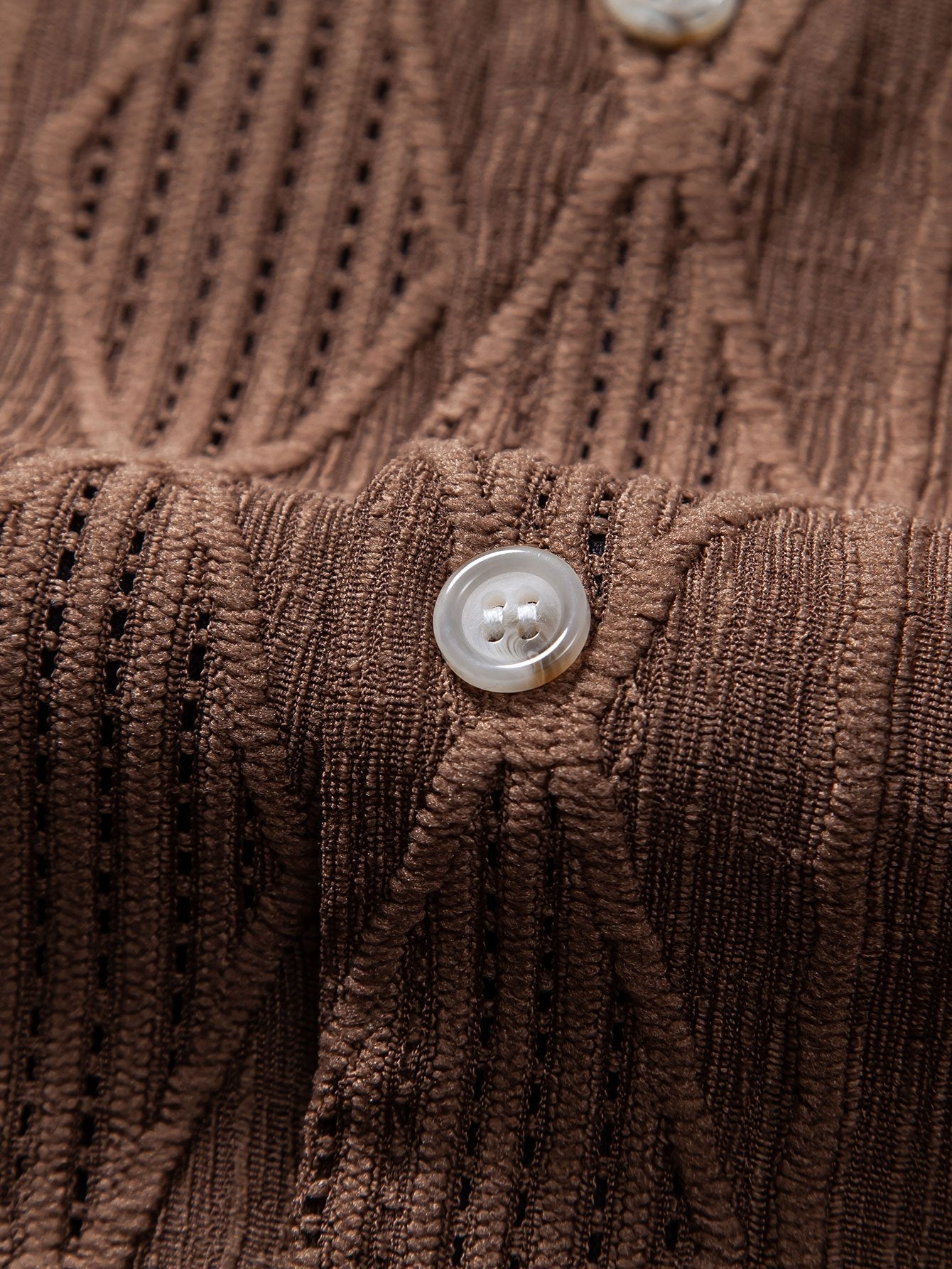Textured Camp Collar Shirt – Effortless Relaxed Summer Style
