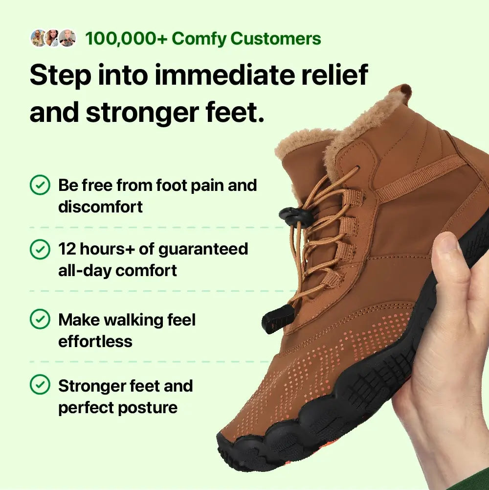 CorrectAura Vista™ – Fleece-Lined Winter Boot