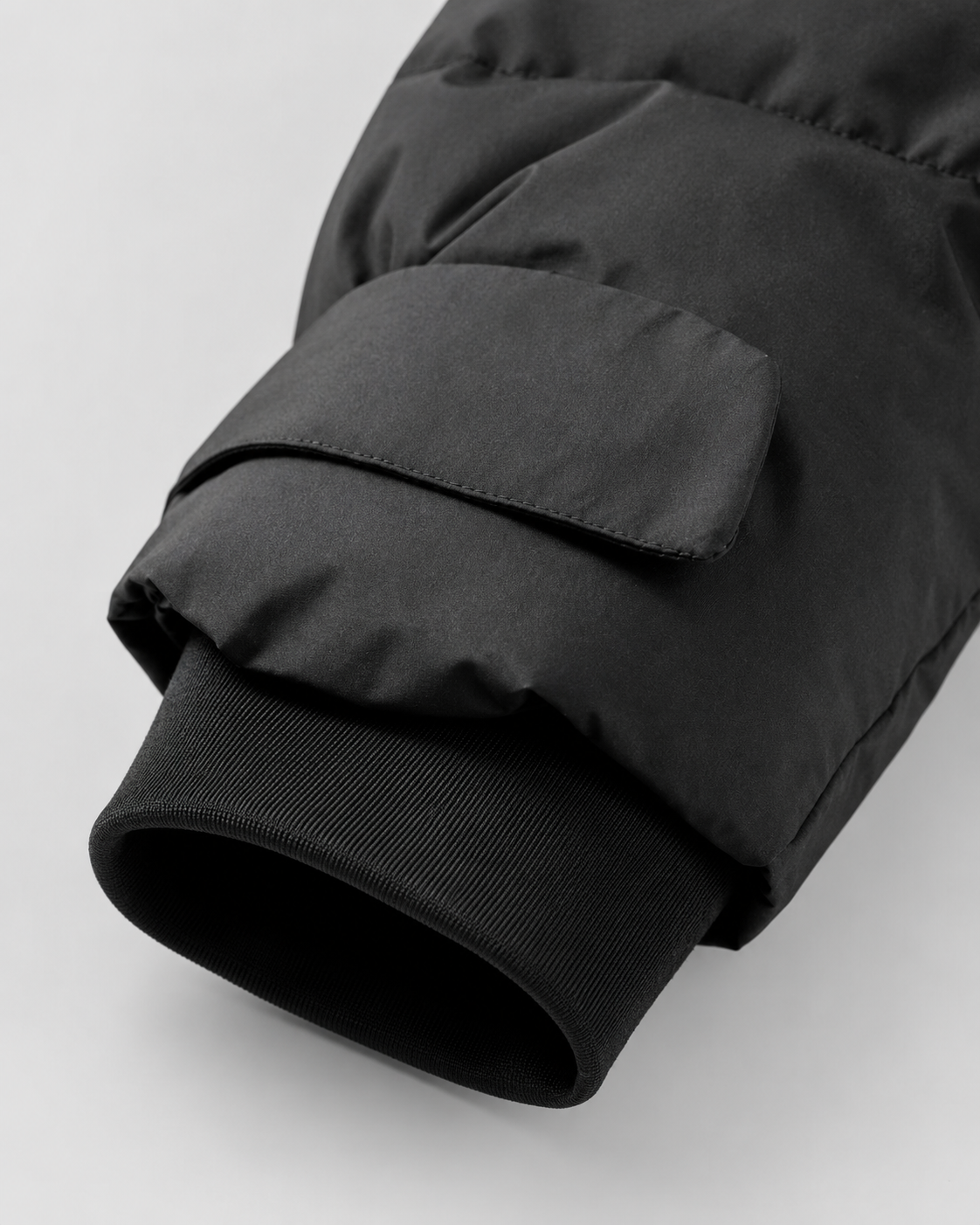 Women's Puffer Jacket - Hooded Belted Fitted Waist