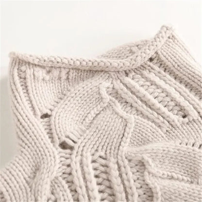 Women's Cable Knit Turtleneck Sweater