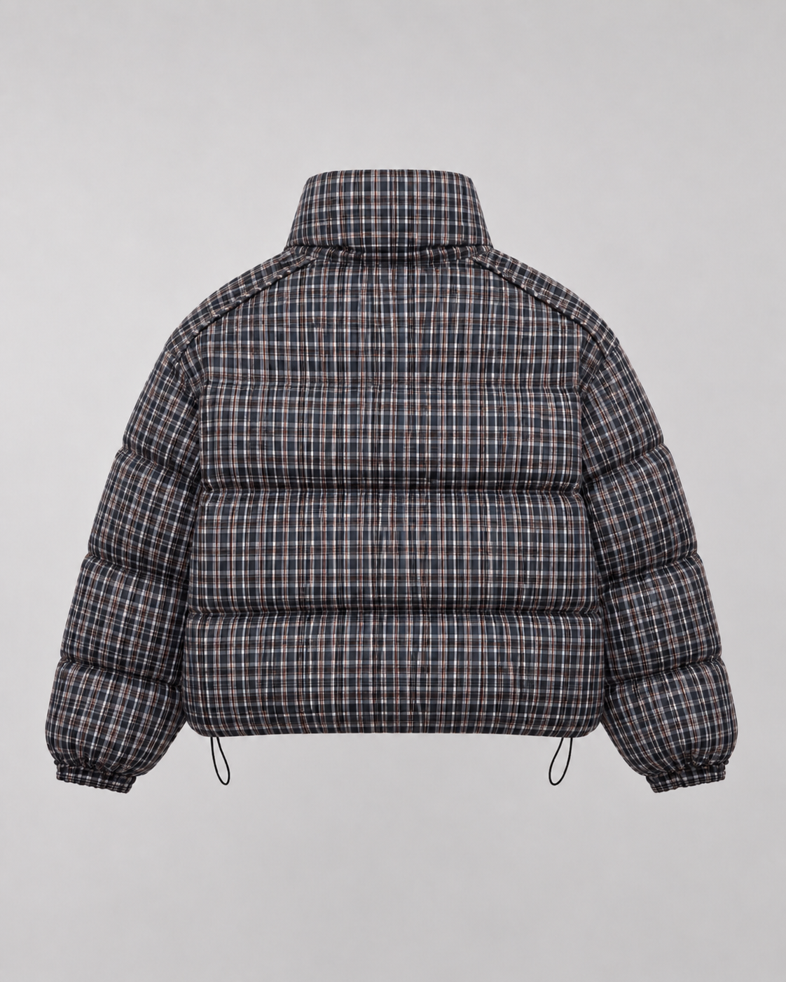 Women's Puffer Coat - Quilted Winter Jacket with Funnel Neck