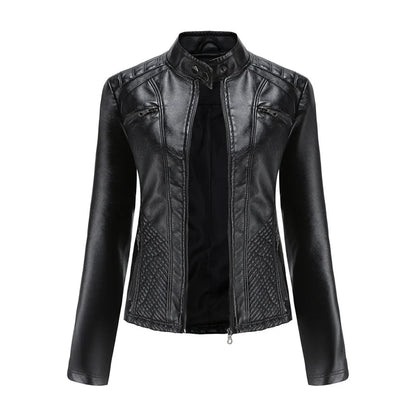Women's Quilted Winter Coat - Hooded Longline Zip Up Jacket