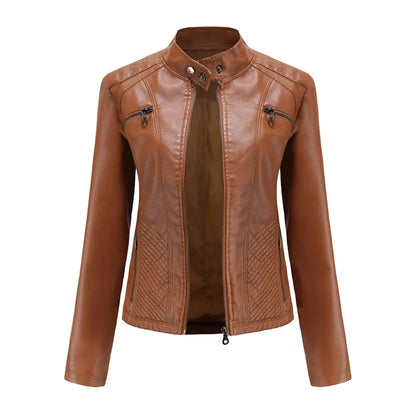 Women's Quilted Winter Coat - Hooded Longline Zip Up Jacket