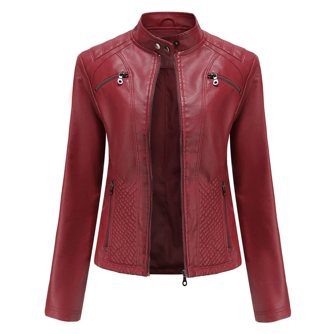 Women's Quilted Winter Coat - Hooded Longline Zip Up Jacket
