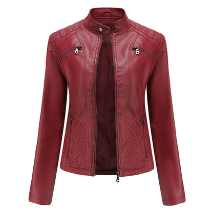 Women's Quilted Winter Coat - Hooded Longline Zip Up Jacket