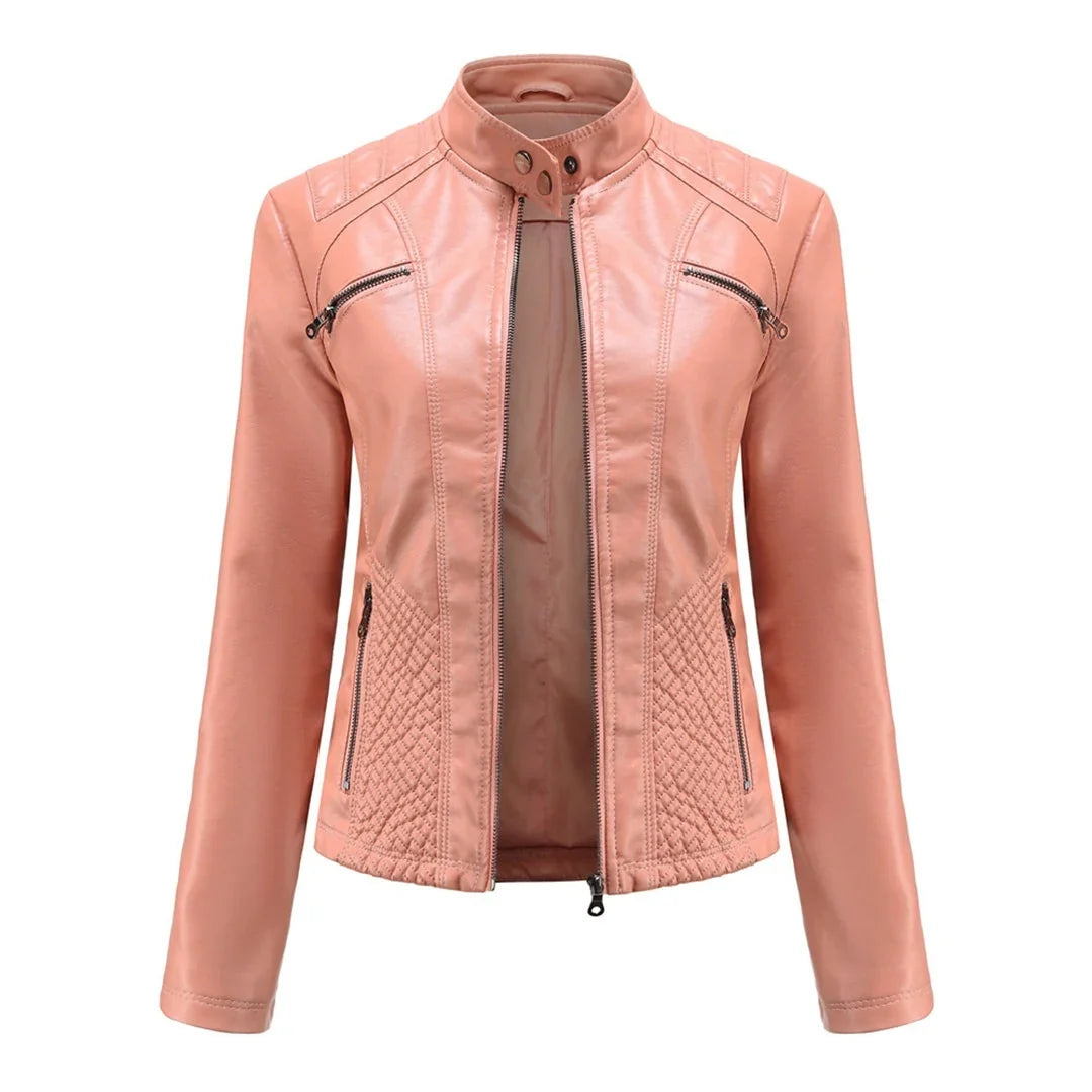 Women's Quilted Winter Coat - Hooded Longline Zip Up Jacket