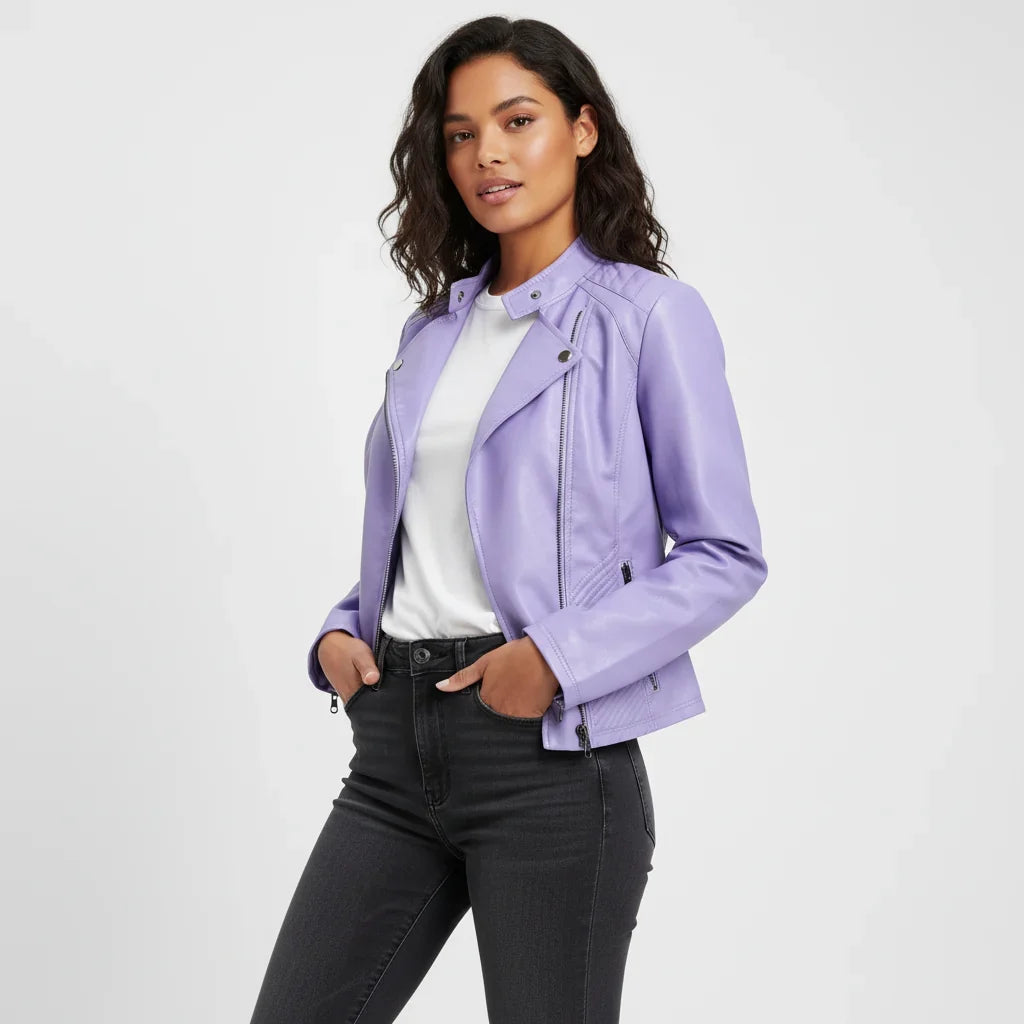 Women's Quilted Winter Coat - Hooded Longline Zip Up Jacket