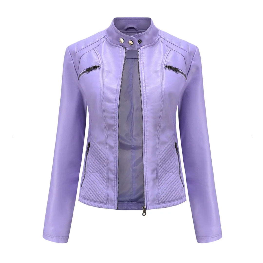 Women's Quilted Winter Coat - Hooded Longline Zip Up Jacket