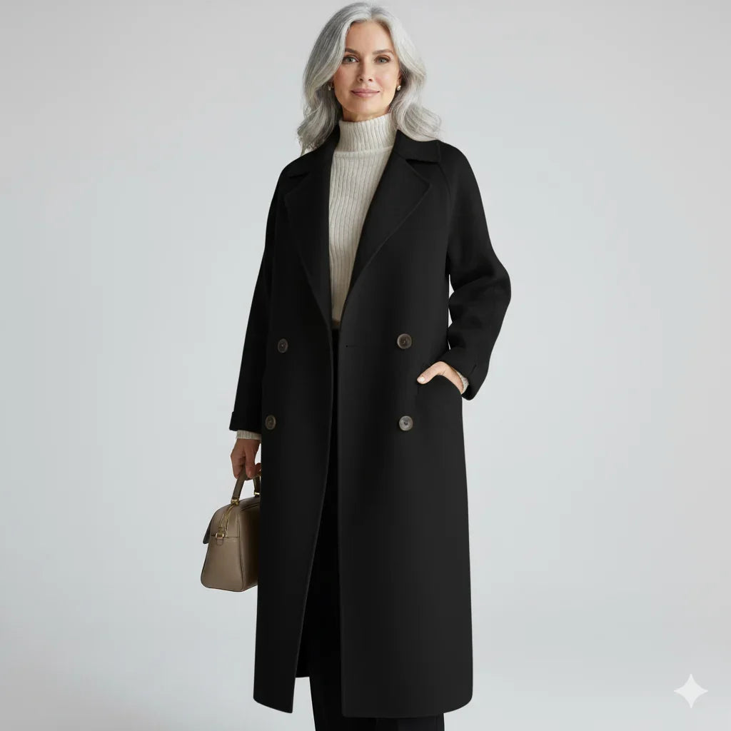 Women's Pea Coat - Double Breasted Winter Coat