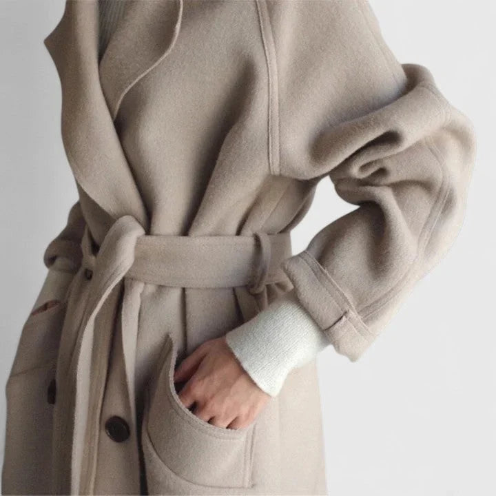 Women's Pea Coat - Double Breasted Winter Coat
