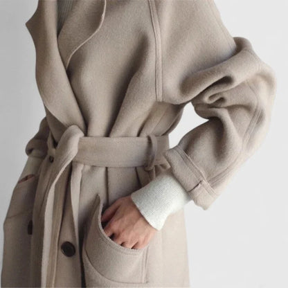 Women's Pea Coat - Double Breasted Winter Coat