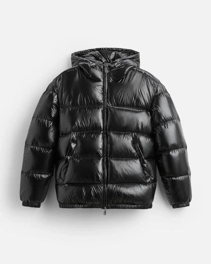 Women's Water-Resistant Puffer Jacket – Lightweight Hooded
