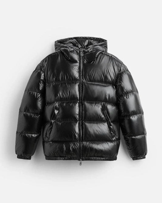 Women's Water-Resistant Puffer Jacket – Lightweight Hooded