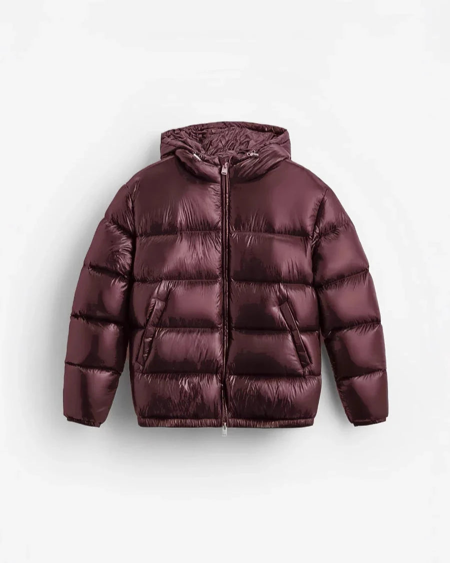 Women's Water-Resistant Puffer Jacket – Lightweight Hooded