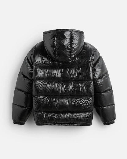 Women's Water-Resistant Puffer Jacket – Lightweight Hooded