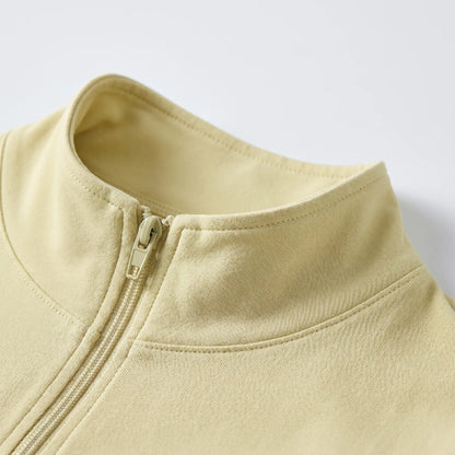 Women's Fitted Sport Jacket - Zip Up Long Sleeve