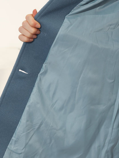 Women’s Trench Coat - Classic Fit and Flare Button Front