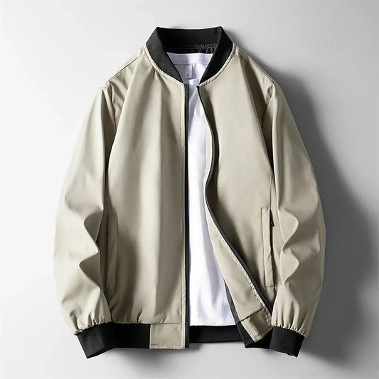 Women's Varsity Jacket - Bomber Style Zip Up Letterman Jacket