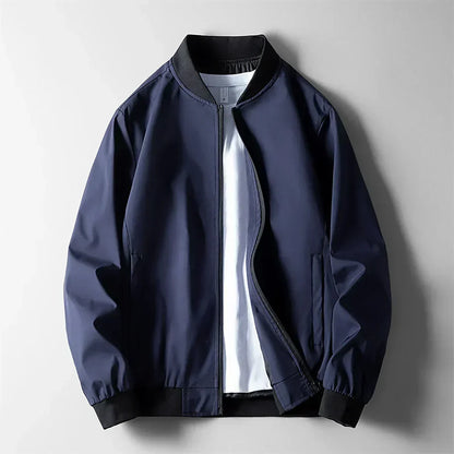 Women's Varsity Jacket - Bomber Style Zip Up Letterman Jacket