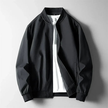 Women's Varsity Jacket - Bomber Style Zip Up Letterman Jacket
