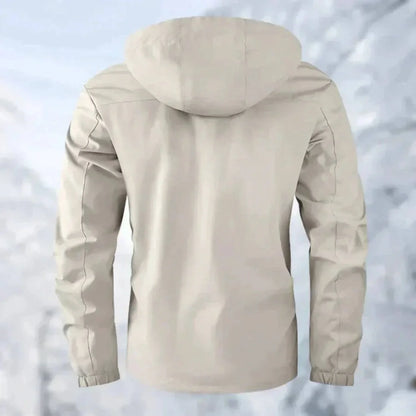 Women's Lined Hooded Jacket – Detachable Hood Zip-Up