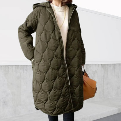 Women's Quilted Puffer Vest - Sleeveless Stand Collar