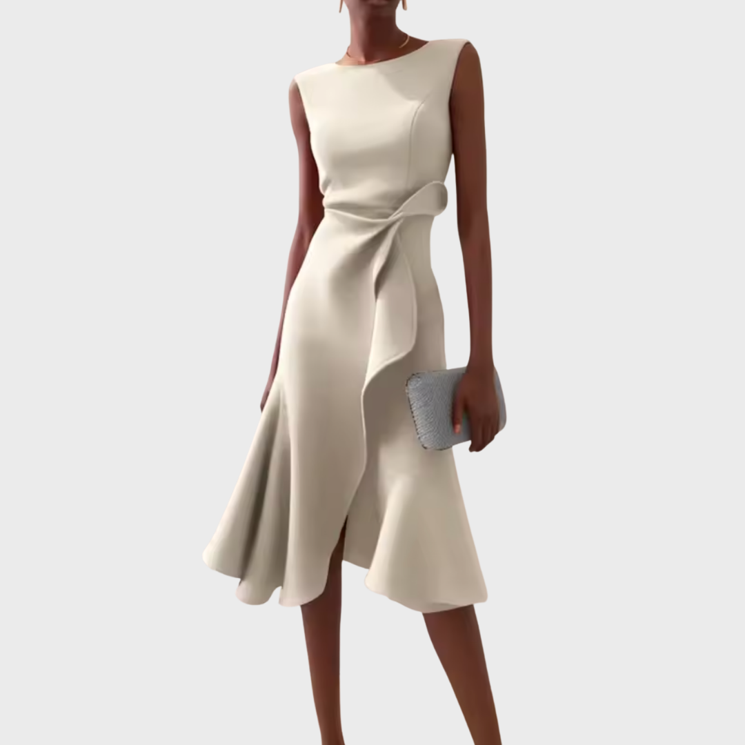 Wendy | Trendy Flattering Wrap Party Evening Dress for Special Occasions