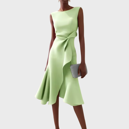 Wendy | Trendy Flattering Wrap Party Evening Dress for Special Occasions
