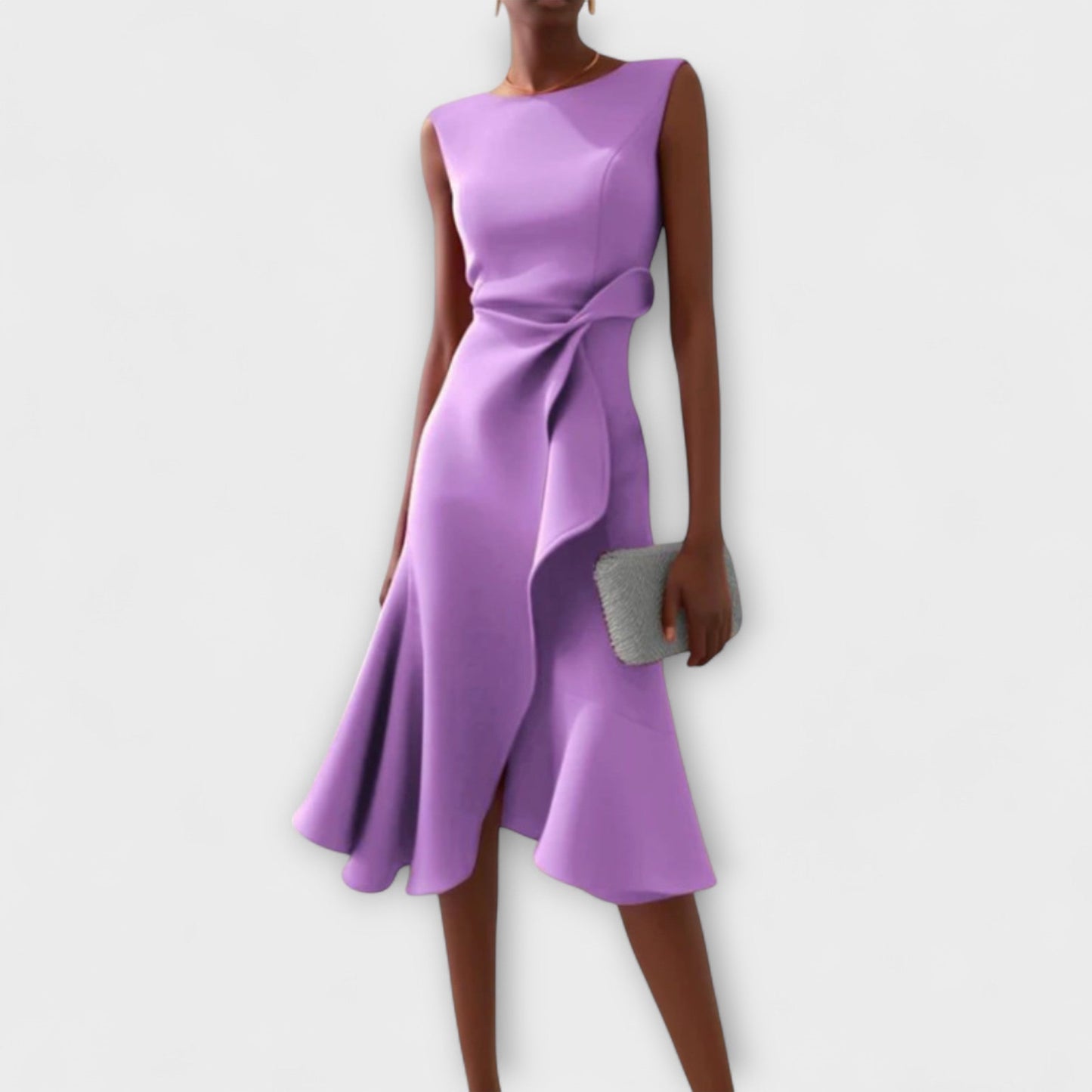 Wendy | Trendy Flattering Wrap Party Evening Dress for Special Occasions