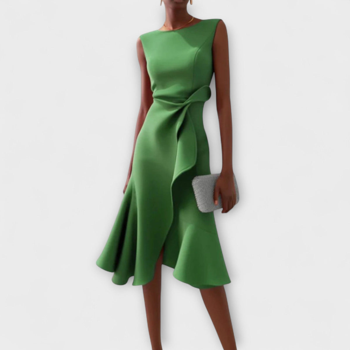 Wendy | Trendy Flattering Wrap Party Evening Dress for Special Occasions