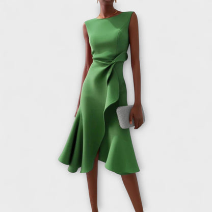 Wendy | Trendy Flattering Wrap Party Evening Dress for Special Occasions