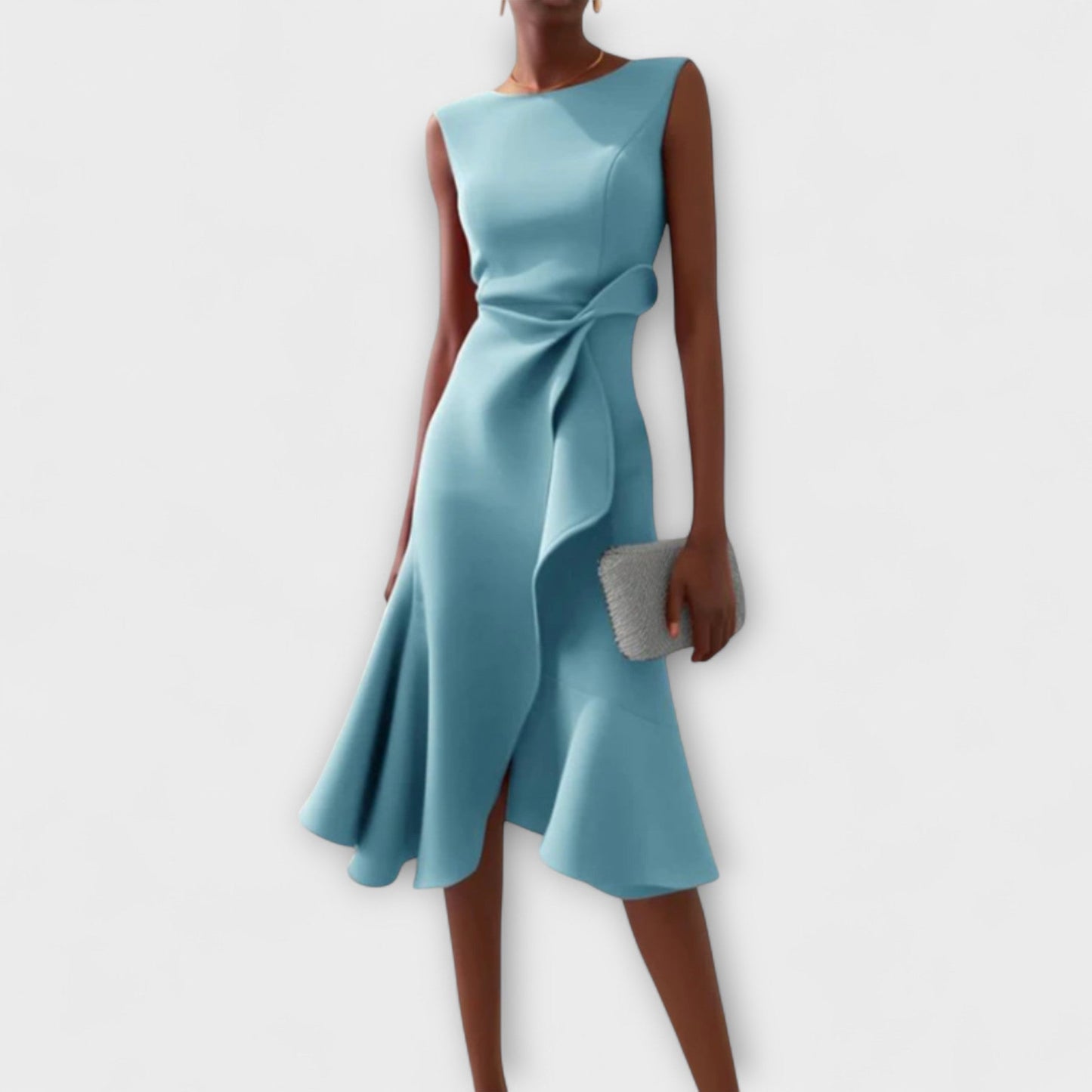 Wendy | Trendy Flattering Wrap Party Evening Dress for Special Occasions