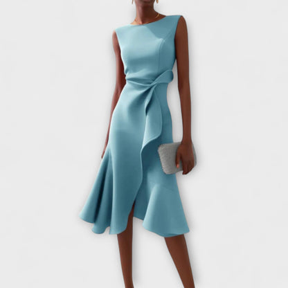 Wendy | Trendy Flattering Wrap Party Evening Dress for Special Occasions