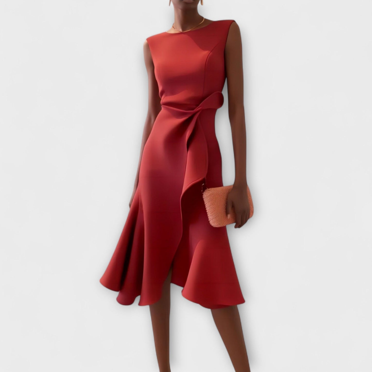 Wendy | Trendy Flattering Wrap Party Evening Dress for Special Occasions