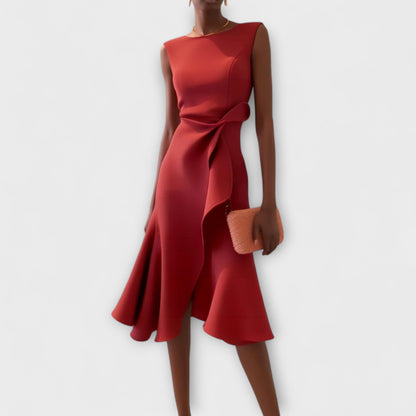 Wendy | Trendy Flattering Wrap Party Evening Dress for Special Occasions