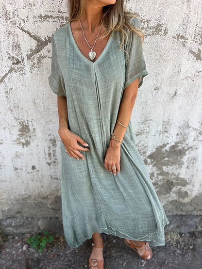 Zella | Breezy Sundress Midi Dress with Flattering Timeless Style