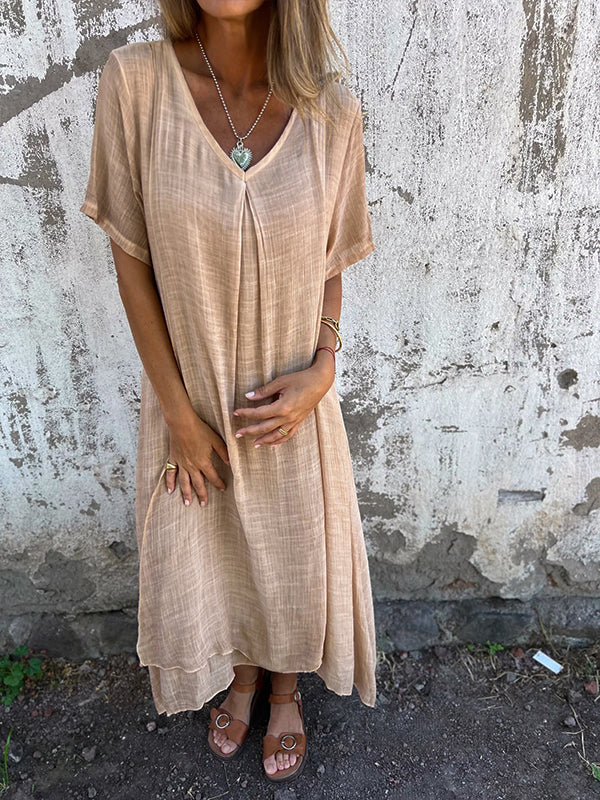 Zella | Breezy Sundress Midi Dress with Flattering Timeless Style