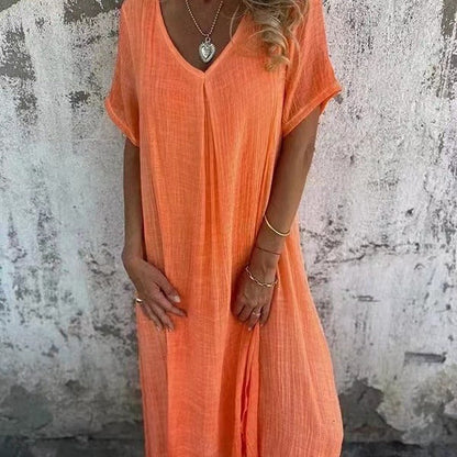 Zella | Breezy Sundress Midi Dress with Flattering Timeless Style